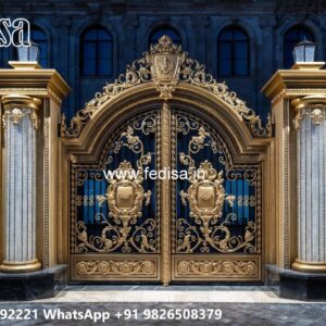 Porch Gate Design, Gate Grey Colour Main Gates-contemporary Gates