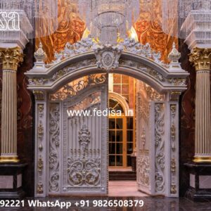 Gi Pipe Gate Design, Ss Single Gate Main Gates-contemporary Gates