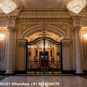 Simple Sliding Gate Design, Front Gate Designs For Houses Main Gates-contemporary Gates