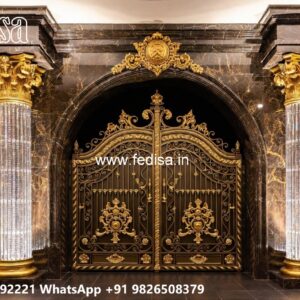 Plain Sheet Gate Design, Ss Gate Design Main Gates-contemporary Gates