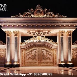 Front Gate Design Steel, Steel Ka Gate Main Gates-contemporary Gates