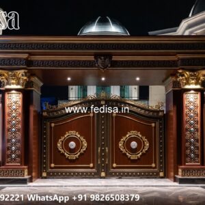 Plain Sheet Gate Design, Men Gate Ka Design Main Gates-contemporary Gates