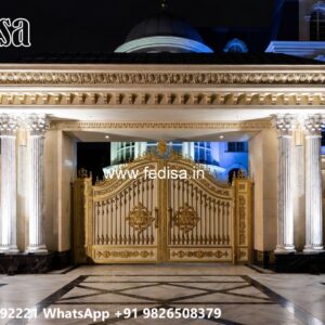 Simple Gate Design 2028, Compound Wall Gate Main Gates-contemporary Gates