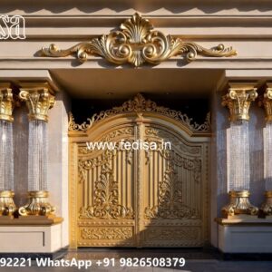 Sheet Gate Design, Lohe Ke Darwaje Ka Design Main Gates-contemporary Gates