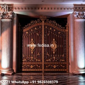 Stainless Steel Main Gate Design, Square Pipe Gate Design Main Gates-contemporary Gates