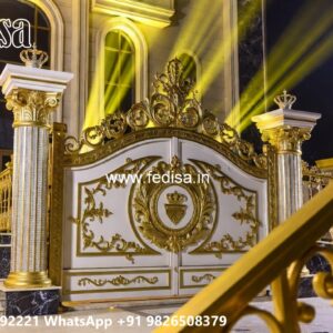 Simple Gate Design 2032, Laser Cutting Gate Main Gates-contemporary Gates