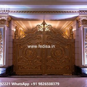 Simple Gate Design 2035, Iron Grill Gate Main Gates-contemporary Gates