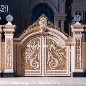 Simple Sliding Gate Design, Gate Grill Ka Design Main Gates-contemporary Gates