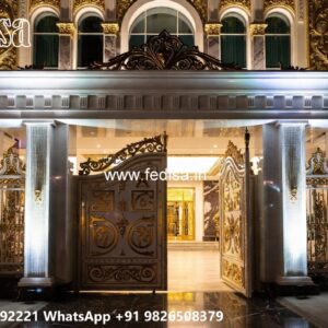 Simple Gate Design 2043, Single Steel Gate Design Main Gates-contemporary Gates