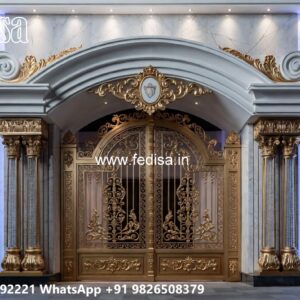 Plain Sheet Gate Design, Side Gate Designs Main Gates-contemporary Gates