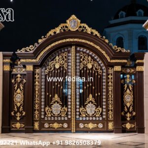 Plain Sheet Gate Design, Maharaja Gate Price Main Gates-contemporary Gates