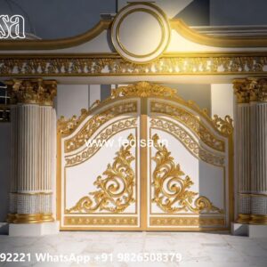 Front Gate Design Steel, Modern Gate And Fence Main Gates-contemporary Gates