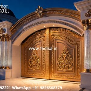 Front Gate Design Steel, Bungalow Main Gate Design Main Gates-contemporary Gates