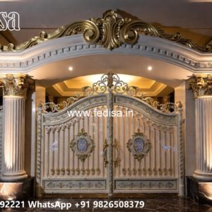Latest Gate Design For Home, Loha Gate Ka Design Main Gates-contemporary Gates