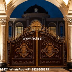Simple Gate Design 2058, Steel Fence Gate Design Main Gates-contemporary Gates