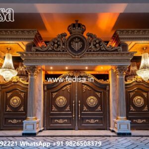 Plain Sheet Gate Design, Long Gate Design Main Gates-contemporary Gates