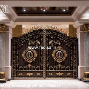 Front Gate Design Steel, Lohar Gate Design Main Gates-contemporary Gates