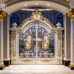 Simple Gate Design 2062, Folding Main Gate Design Main Gates-contemporary Gates