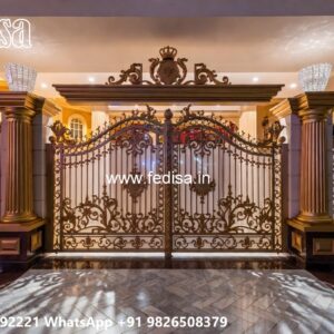 Plain Sheet Gate Design, Sliding Fence Gate Design Main Gates-contemporary Gates