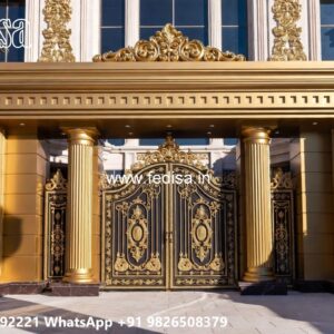 Simple Sliding Gate Design, Gate Elevation Design Main Gates-contemporary Gates