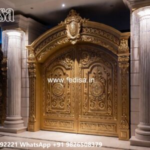 Stainless Steel Main Gate Design, Boundary Wall Sliding Gate Design Main Gates-contemporary Gates