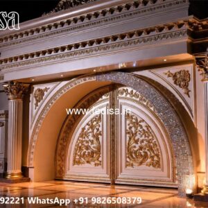 Plain Sheet Gate Design, Iron Channel Gate Design Main Gates-contemporary Gates
