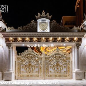 Simple Gate Design 2067, Simple Grill Gate Main Gates-contemporary Gates