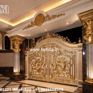 Plain Sheet Gate Design, Boundary Gate Ka Design Main Gates-contemporary Gates