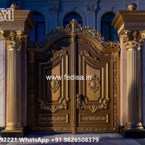 Stainless Steel Main Gate Design, Square Pipe Gate Simple Design Main Gates-contemporary Gates