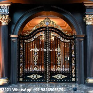 Simple Sliding Gate Design, Steel Main Gate Design For Home Main Gates-contemporary Gates