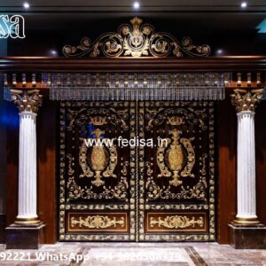 Board Gate Design, Steel Gate Simple Design Main Gates-contemporary Gates