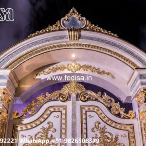 Board Gate Design, Temple Steel Gate Design Main Gates-contemporary Gates