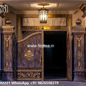 Plain Sheet Gate Design, Mild Steel Gate Price Main Gates-contemporary Gates