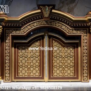 Stainless Steel Main Gate Design, Steel And Iron Mix Gate Design Main Gates-contemporary Gates