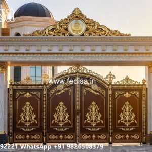 Board Gate Design, Sliding Gate With Small Gate Main Gates-contemporary Gates