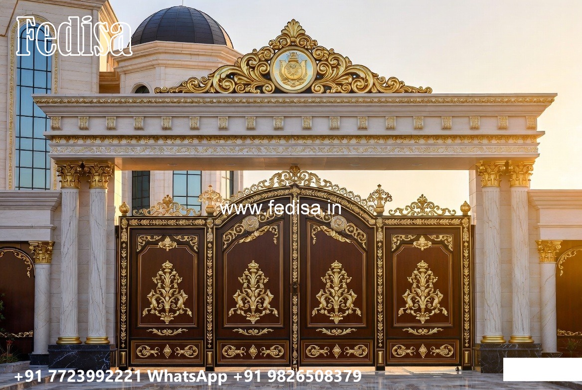 Board Gate Design, Sliding Gate With Small Gate Main Gates-contemporary Gates