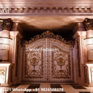 Latest Gate Design For Home, Gate And Wall Design For House Main Gates-contemporary Gates