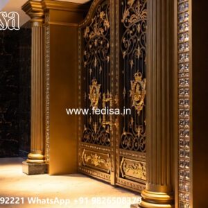 Simple Sliding Gate Design, Laser Cutting Main Gate Main Gates-contemporary Gates