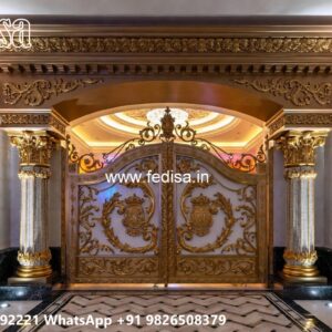 Steel Ke Gate Ke Design, Modern Wooden Gate Design Main Gates-contemporary Gates
