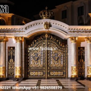 Simple Gate Design 2087, Home Gate Grill Design Main Gates-contemporary Gates
