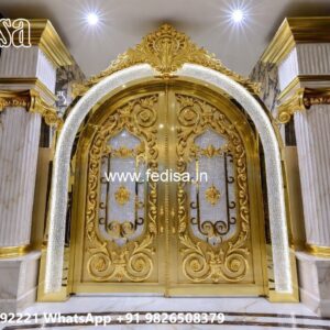 Stainless Steel Main Gate Design, 9 Feet Main Gate Design Main Gates-contemporary Gates