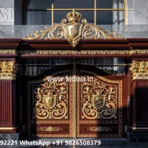 Stainless Steel Main Gate Design, Grill Compound Wall Main Gates-contemporary Gates