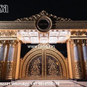 Sheet Gate Design, Grill For Compound Wall Main Gates-contemporary Gates