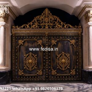 Plain Sheet Gate Design, Louver Gate Design Main Gates-contemporary Gates