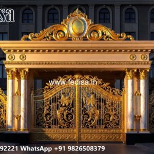 Steel Ke Gate Ke Design, Gate Slope Design Main Gates-contemporary Gates