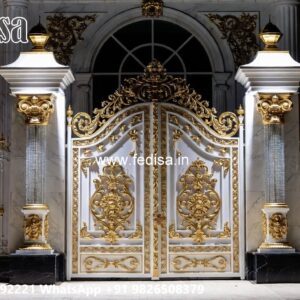 Simple Gate Design 2096, Four Fold Gate Design Main Gates-contemporary Gates