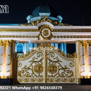 Board Gate Design, Lohe Wale Gate Main Gates-contemporary Gates