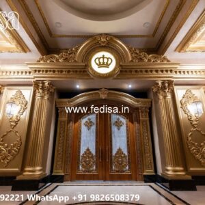 Front Gate Design Steel, Arched Wooden Gate Designs Main Gates-contemporary Gates