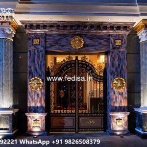 Plain Sheet Gate Design, Outdoor Main Gate Design Main Gates-contemporary Gates