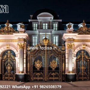 Plain Sheet Gate Design, House Gate Design Steel Main Gates-contemporary Gates